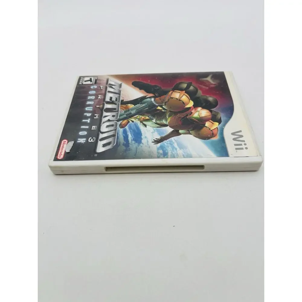 Metroid Prime 3: Corruption (Nintendo Wii, 2007) CIB Tested Working VG Cond